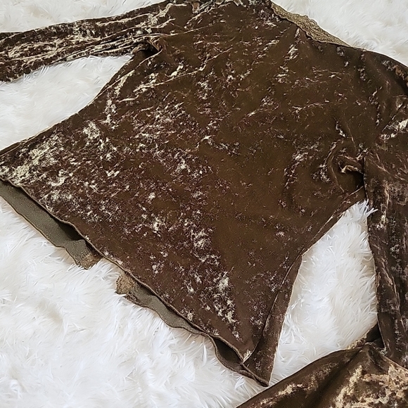 *SOLD* Guess Collection Y2K Fairycore Whimsygoth Romantic Cardigan Blouse Top M - Picture 5 of 15